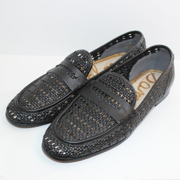 Sam Edelman Shoes - SAM EDELMAN Woven Slip On Penny Loafer 9.5